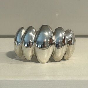 Vintage Taxco TH-57 925 Sterling Cuff Bracelet 40g